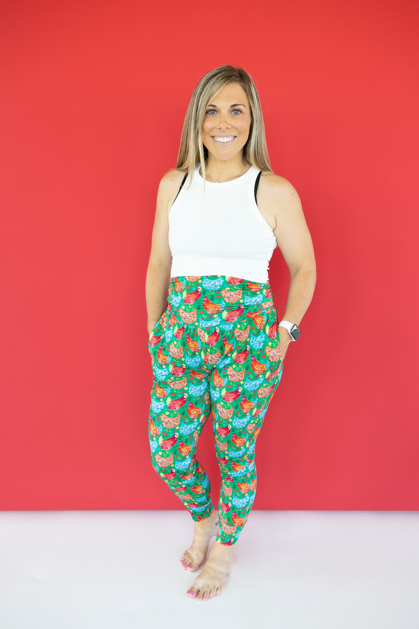 Chicken Friends Women's Lounge Joggers (SHIPS END OF MAY)