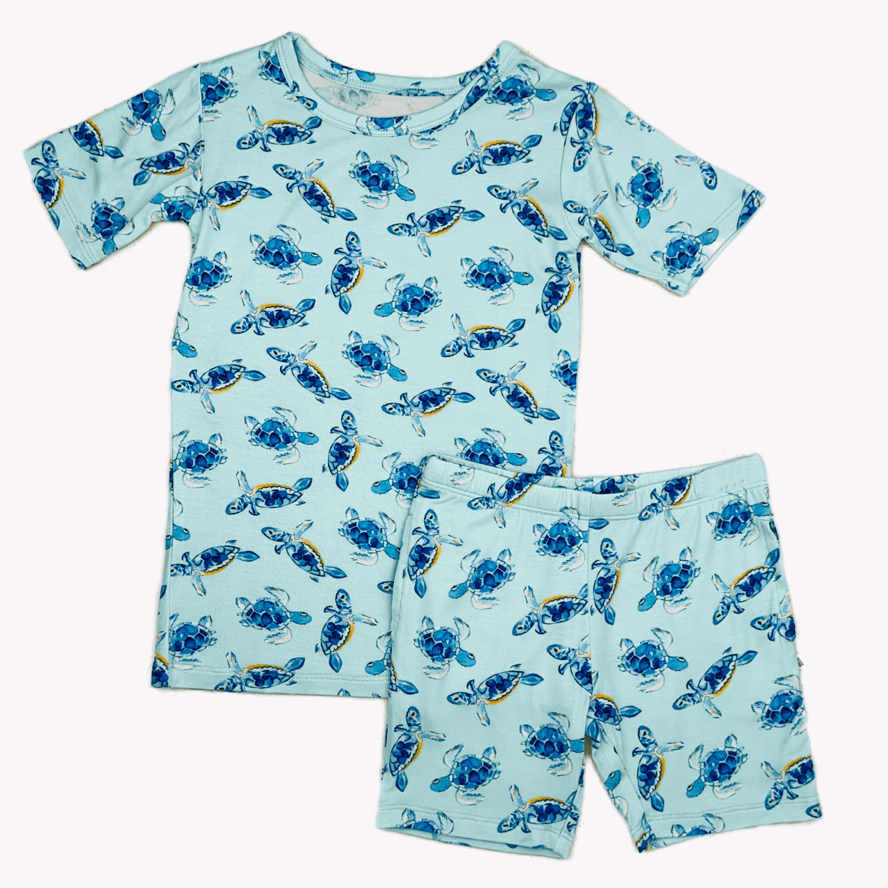 Baby Sea Turtles Short Sleeve/Shorts PJ Set