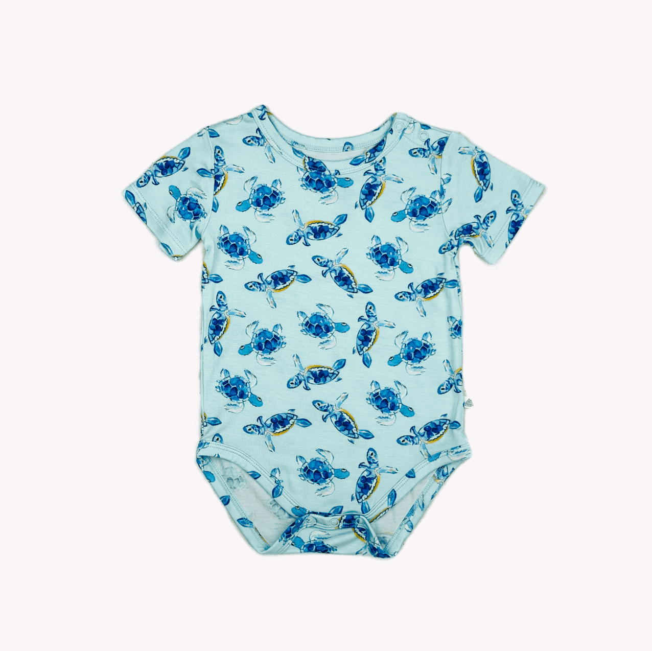 Baby Sea Turtles Short Sleeve Bodysuit