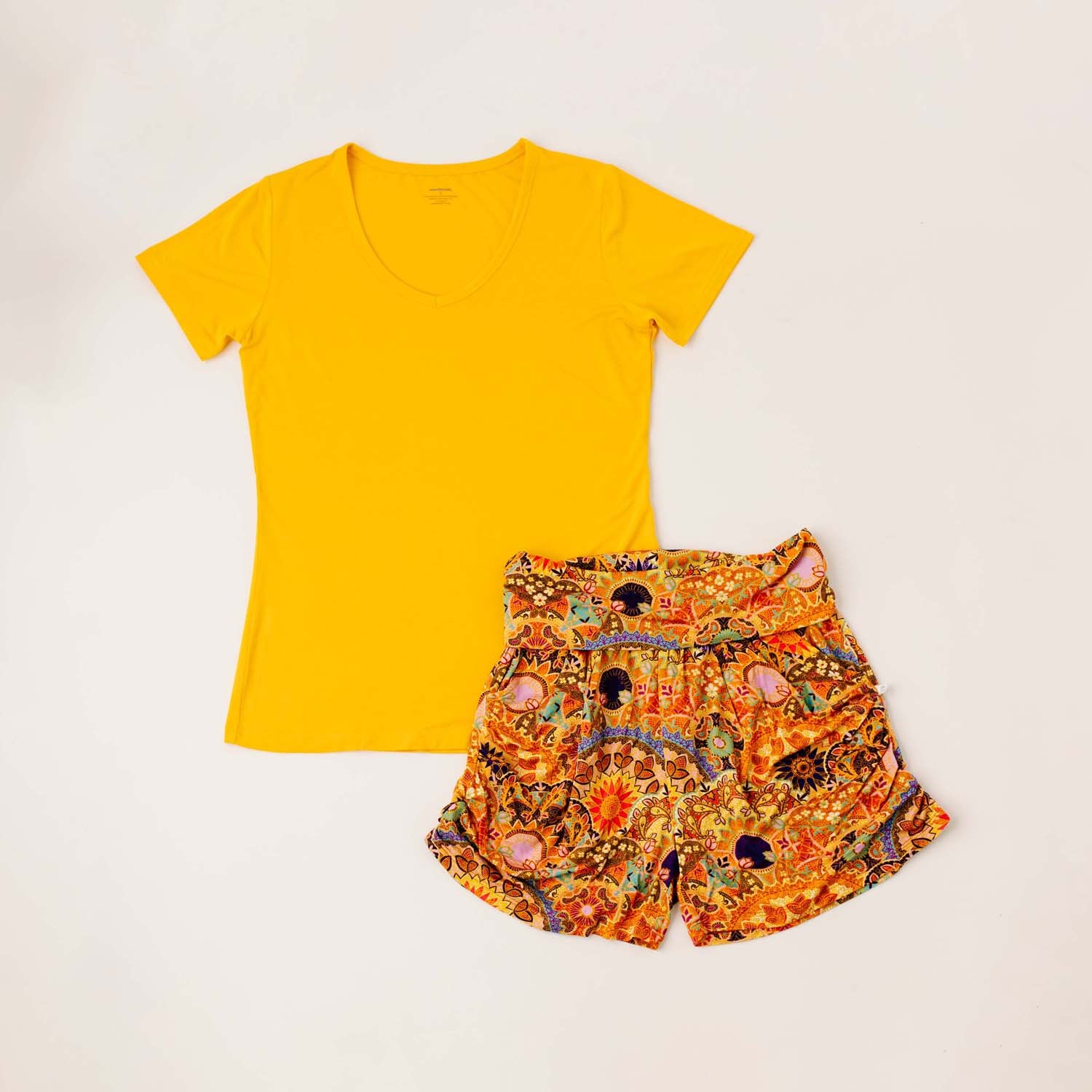 Sunshine Mandala Women's Lounge Shorts