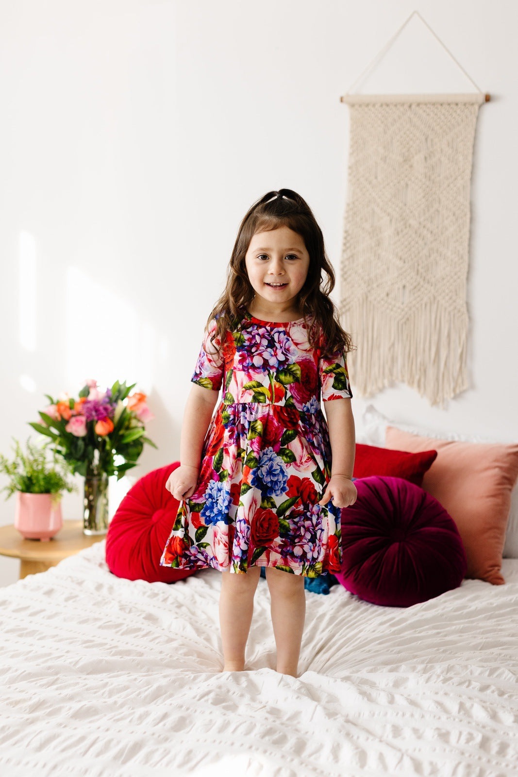 Little girl skater dress sale