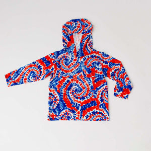 Red, White, and Blueberry Lightweight Hoodie