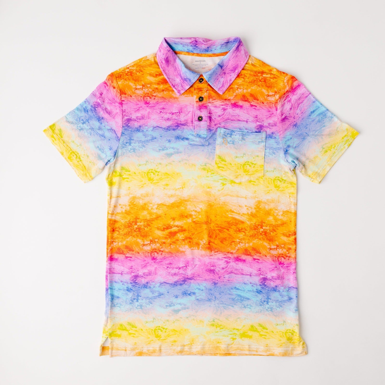 Rainbow Sherbet Men's Polo Shirt