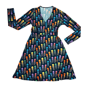 Rainbow Jellies Women's Lounge Wrap Dress